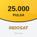 Pulsa 25000