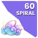 60 Spirals