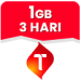 Data Mini 1 GB 3 Hari