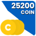 25200 Coins