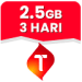 Data Mini 2.5 GB 3 Hari