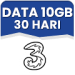 Data 10 GB 30 Hari