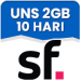 Data Unlimited Nonstop 2 GB 10 Hari