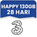 Data Happy 130 GB 28 Hari