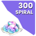 300 Spirals