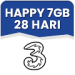 Data Happy 7 GB 28 Hari