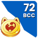 72 Big Cat Coins