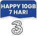 Data Happy 10 GB 7 Hari