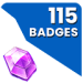 115 Badges