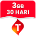 Data Flash 3 GB 30 Hari
