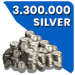 3000000 + 300000 Silver