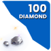 100 Diamonds