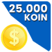 25000 Koin