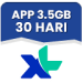 Data Kuota Apps & Games 3.5 GB 30 Hari