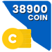 38900 Coins