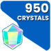 950 Crystals