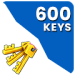 600 Keys