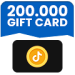 TikTok LIVE Gift Card 200000 IDR [800 Coins]