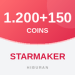1200 + 150 Coins