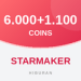 6000 + 1100 Coins