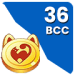 36 Big Cat Coins