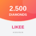 2500 Diamonds