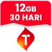Data Flash 12 GB 30 Hari