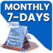 Monthly Card 7 days