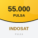 Pulsa 55000