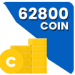 62800 Coins