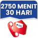 Telepon Semua Operator 2750 Menit 30 Hari