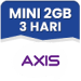Data Mini 2 GB 3 Hari
