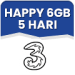 Data Happy 6 GB 5 Hari