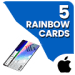 5 Rainbow Cards (iOS)