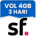 Berbasis Volume 4 GB 3 Hari