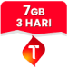 Data Mini 7 GB 3 Hari