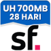 Data Unlimited Harian 700 MB Berlaku 28 Hari