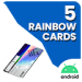 5 Rainbow Cards (Android)