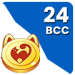 24 Big Cat Coins