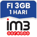 Freedom Internet 3 GB 1 Hari