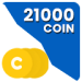 21000 Coins