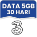Data 5 GB 30 Hari