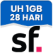 Data Unlimited Harian 1 GB Berlaku 28 Hari