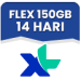Data Flex Mini 150 GB 14 Hari