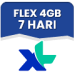 Data Flex Mini 4 GB 7 Hari