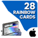28 Rainbow Cards (iOS)
