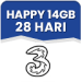 Data Happy 14 GB 28 Hari