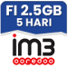 Freedom Internet 2.5 GB 5 Hari