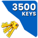 3500 Keys
