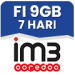 Freedom Internet 9 GB 7 Hari